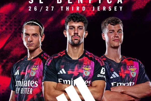 Benfica Apresenta Nova Camisola com Tons de Vermelho e Fuchsia - Terceiro Anel