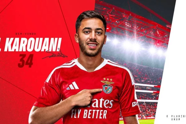 El Karouani reforça o Benfica com opção de compra - Terceiro Anel